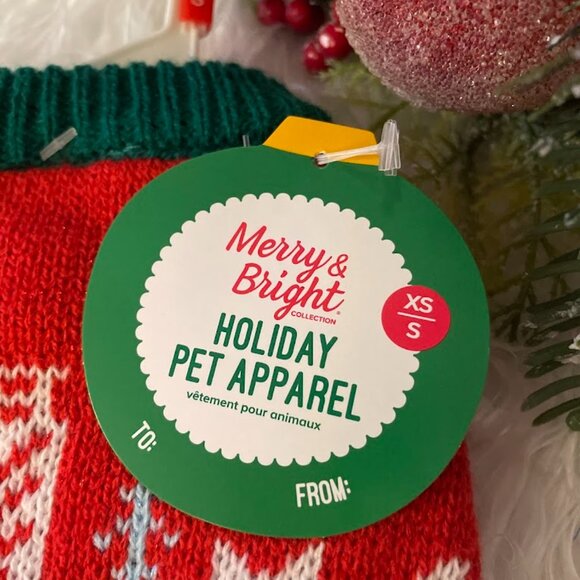 Adorable Christmas Sweater for Cats!  Size XS/S   NWT - Picture 5 of 7